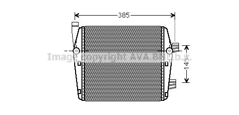 AVA QUALITY COOLING Radiaator,mootorijahutus VW2290